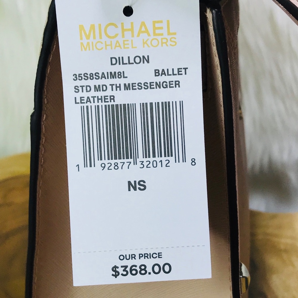 Michael Kors Dillon Stud Medium Messenger Satchel - Picture 8 of 8